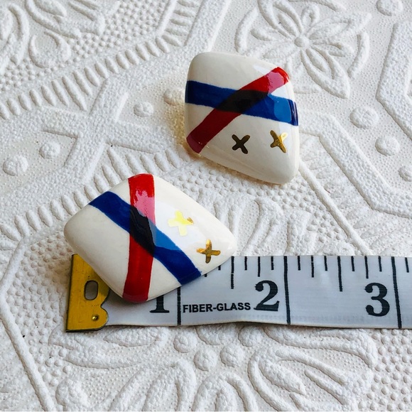 Vintage Handmade Earrings - Picture 8 of 11